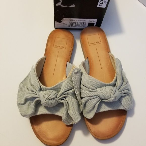 dolce vita bow sandals